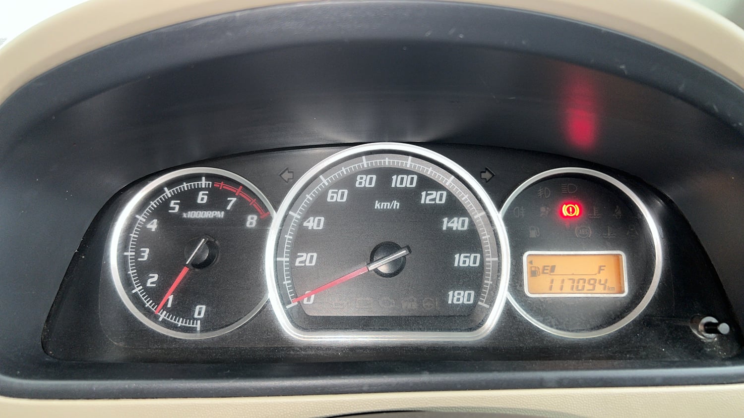 Used 2012 Maruti Suzuki Estilo VXi BS-IV Petrol Manual interior CLUSTERMETER VIEW