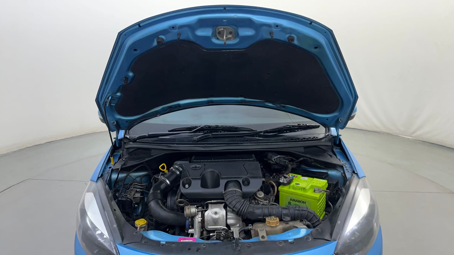 Used 2017 Tata Tigor Revotorq XZ Diesel Manual engine ENGINE & BONNET OPEN FRONT VIEW