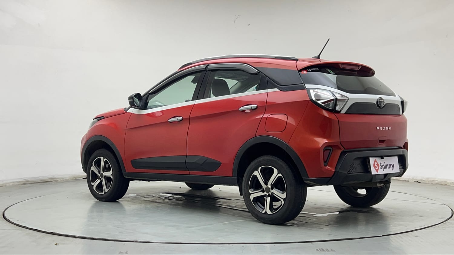 Used 2022 Tata Nexon XMA (S) Petrol Automatic exterior LEFT REAR CORNER VIEW