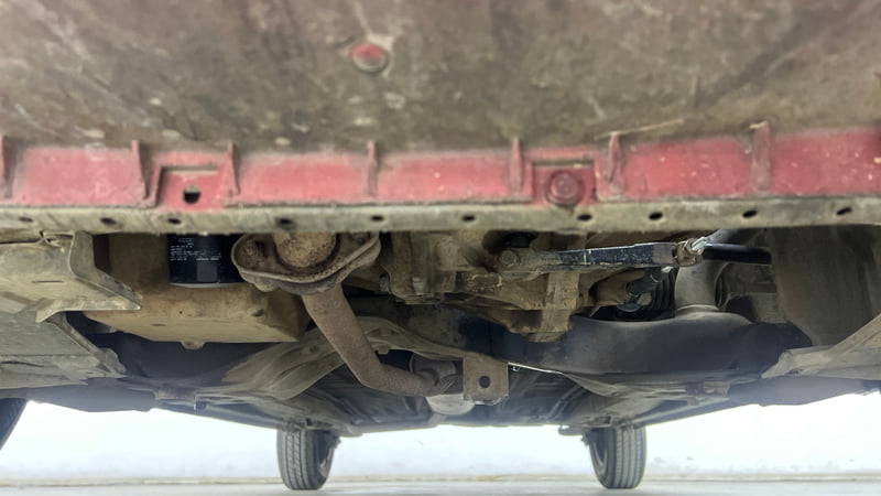Used 2016 Maruti Suzuki Celerio VXi Petrol Manual extra FRONT LEFT UNDERBODY VIEW