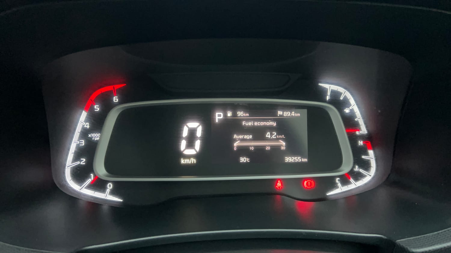 Used 2022 Kia Sonet GTX Plus 1.5 AT Diesel Automatic interior CLUSTERMETER VIEW