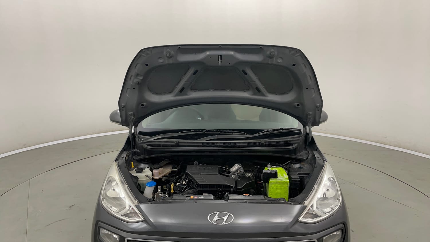 Used 2019 Hyundai Santro Sportz Petrol Manual engine ENGINE & BONNET OPEN FRONT VIEW