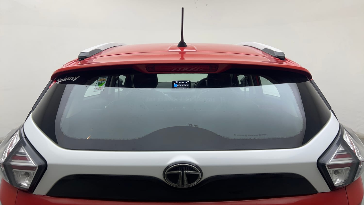 Used 2022 Tata Nexon XMA (S) Petrol Automatic exterior BACK WINDSHIELD VIEW