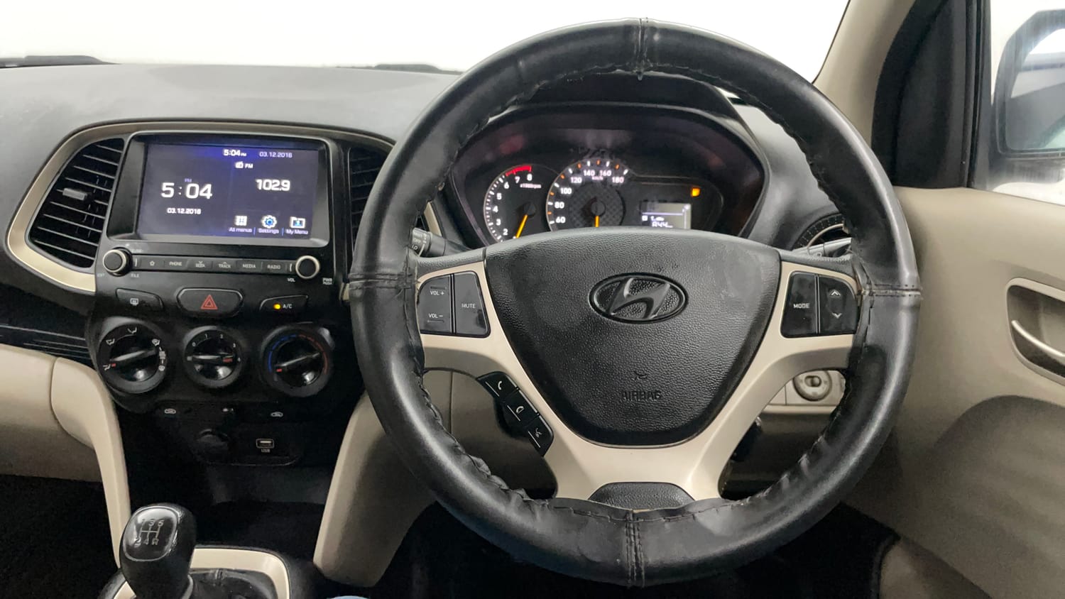 Used 2019 Hyundai Santro Sportz Petrol Manual interior STEERING VIEW