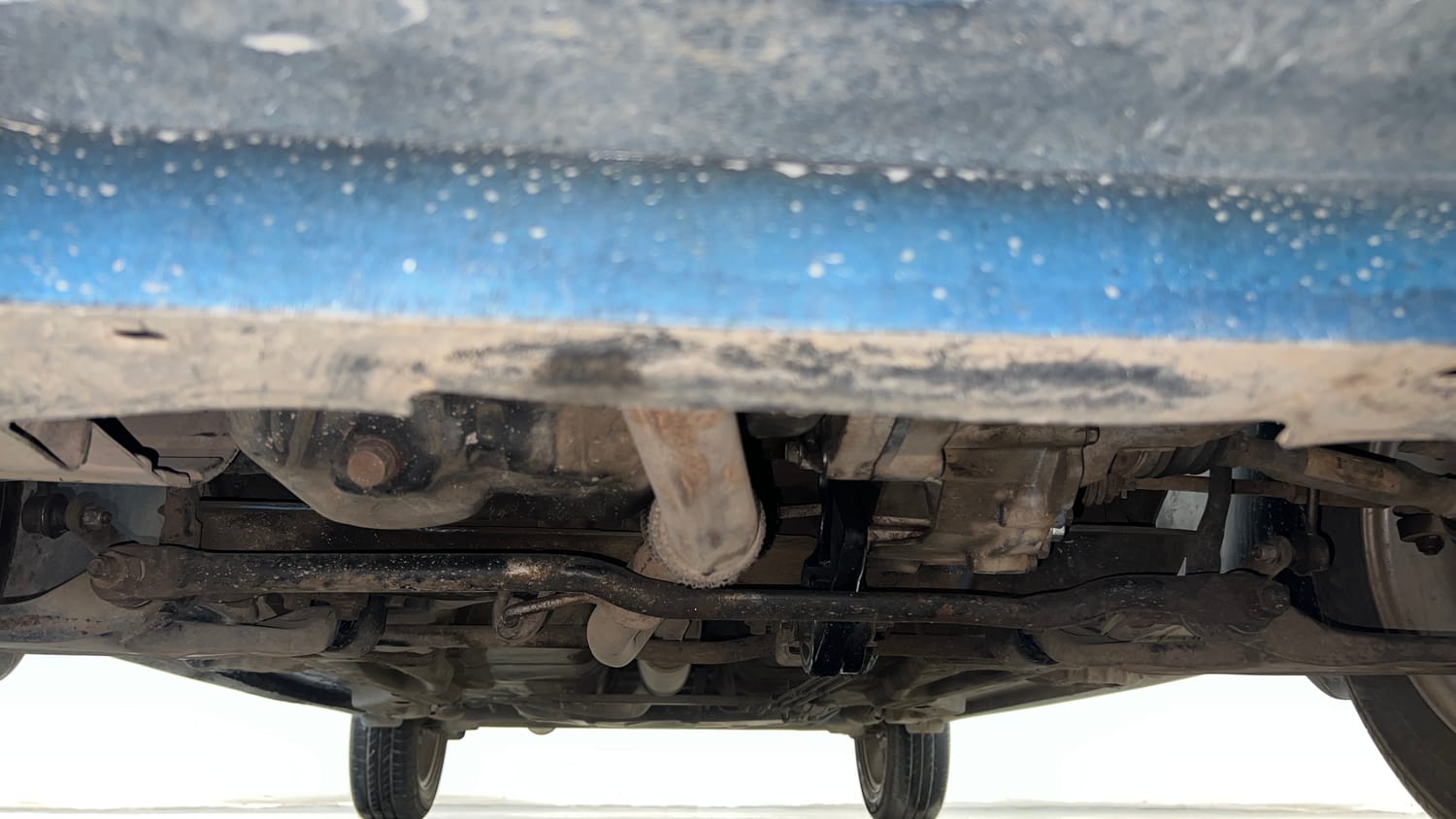 Used 2017 Tata Tigor Revotorq XZ Diesel Manual extra FRONT LEFT UNDERBODY VIEW