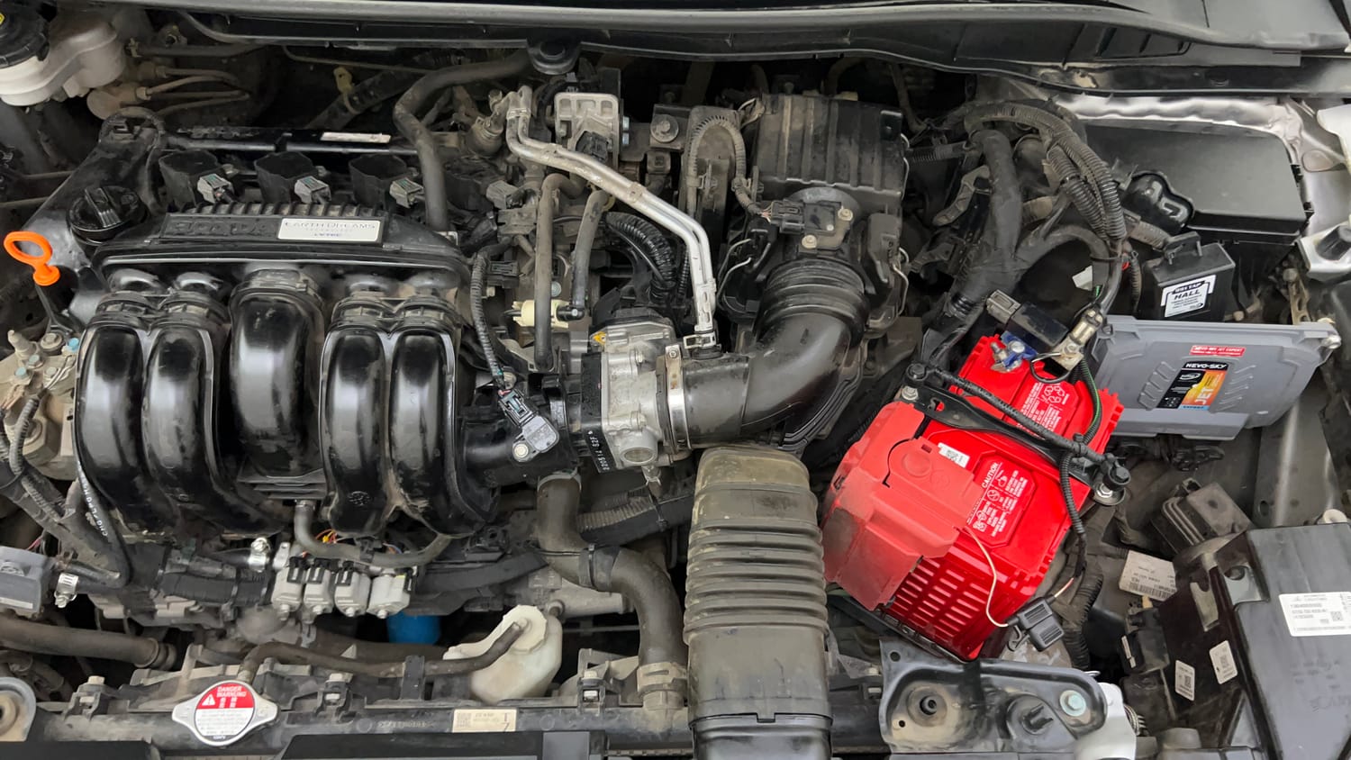 Used 2022 Honda City V Petrol+cng (Outside Fitted) Cng Manual engine ENGINE LEFT SIDE VIEW