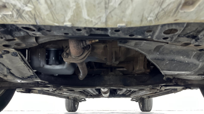 Used 2015 Maruti Suzuki Swift VXi Petrol Manual extra FRONT LEFT UNDERBODY VIEW