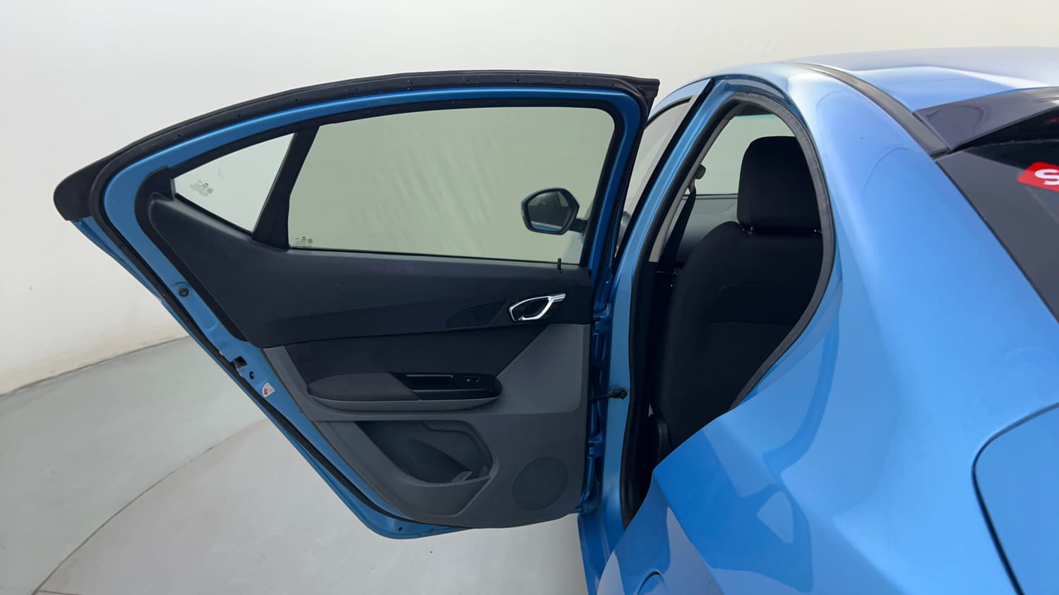 Used 2017 Tata Tigor Revotorq XZ Diesel Manual interior LEFT REAR DOOR OPEN VIEW