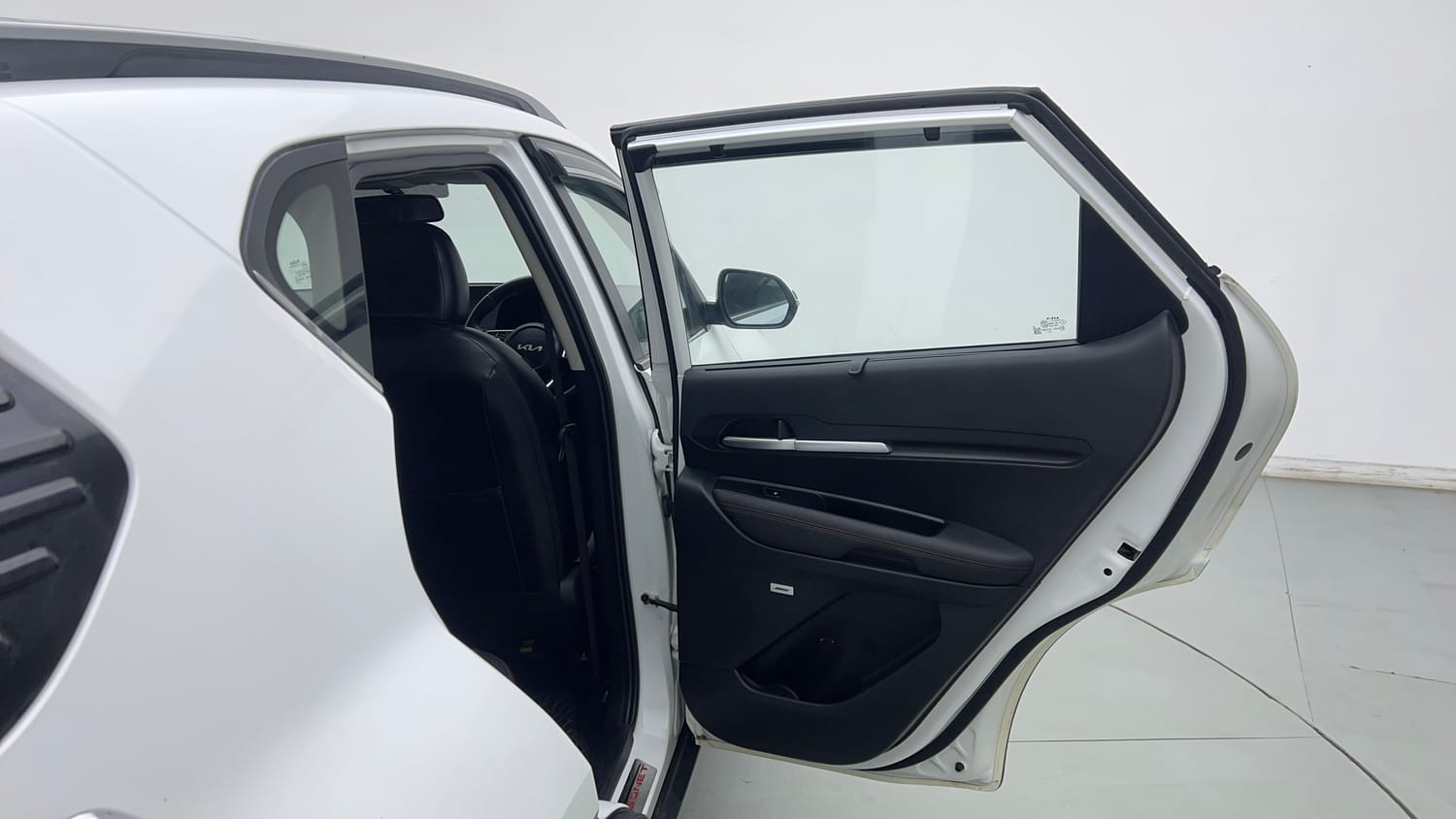 Used 2022 Kia Sonet GTX Plus 1.5 AT Diesel Automatic interior RIGHT REAR DOOR OPEN VIEW