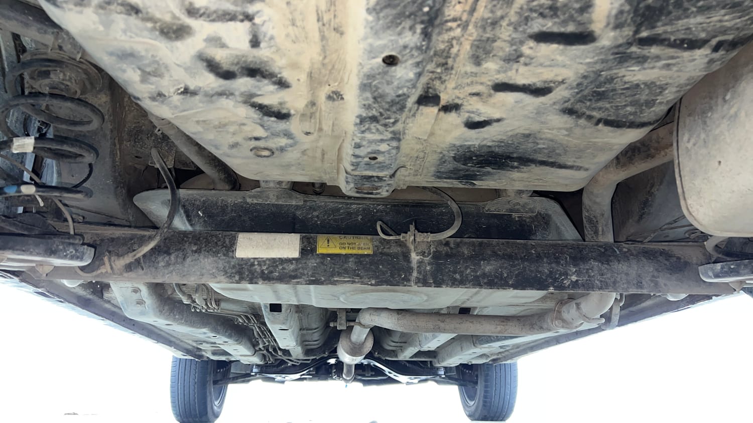 Used 2022 Tata Nexon XMA (S) Petrol Automatic extra REAR UNDERBODY VIEW (TAKEN FROM REAR)