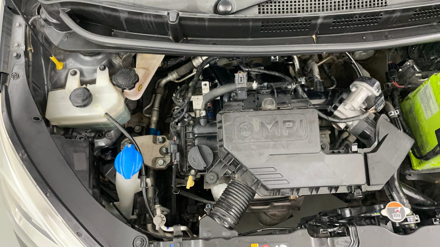 Used 2019 Hyundai Santro Sportz Petrol Manual engine ENGINE RIGHT SIDE VIEW
