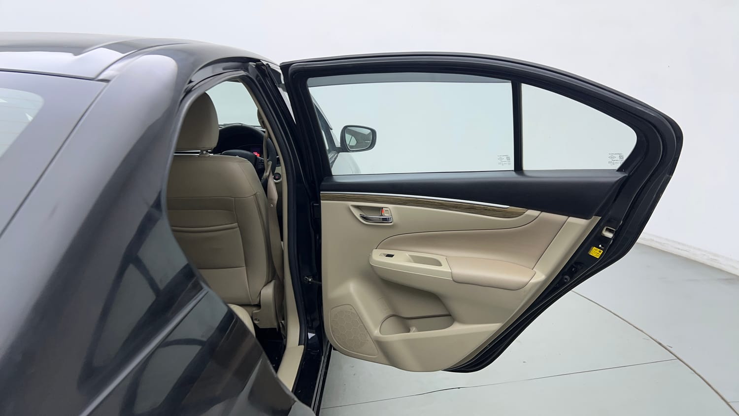Used 2021 Maruti Suzuki Ciaz Alpha 1.5 AT Petrol Automatic interior RIGHT REAR DOOR OPEN VIEW