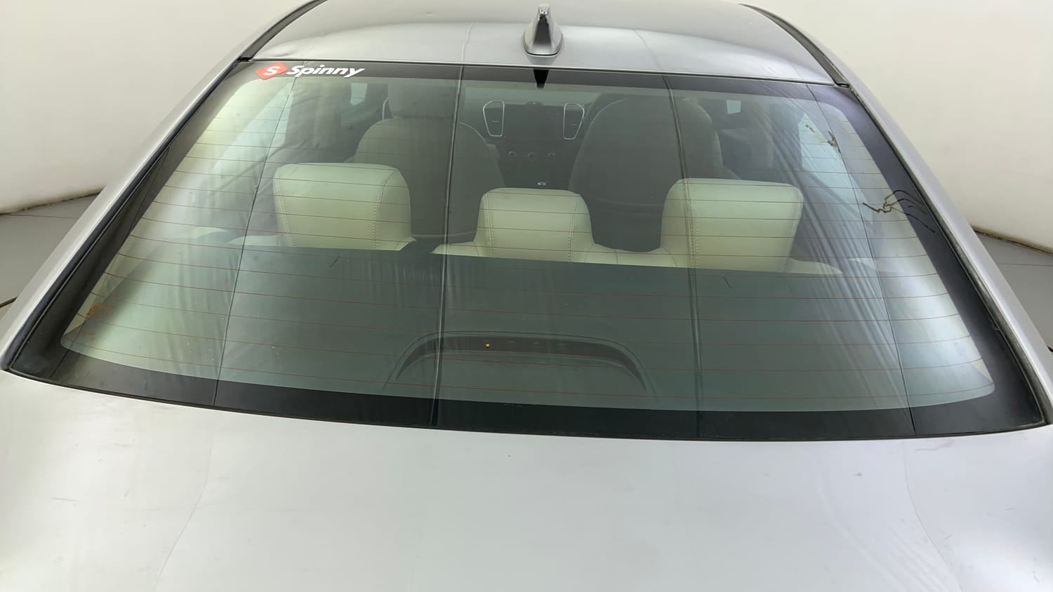 Used 2022 Honda City V Petrol+cng (Outside Fitted) Cng Manual exterior BACK WINDSHIELD VIEW