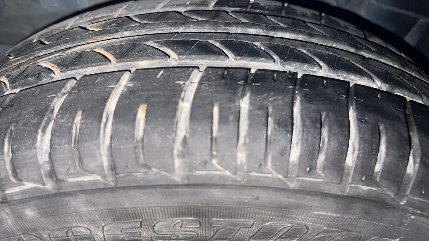 Used 2017 Tata Tigor Revotorq XZ Diesel Manual tyres RIGHT REAR TYRE TREAD VIEW