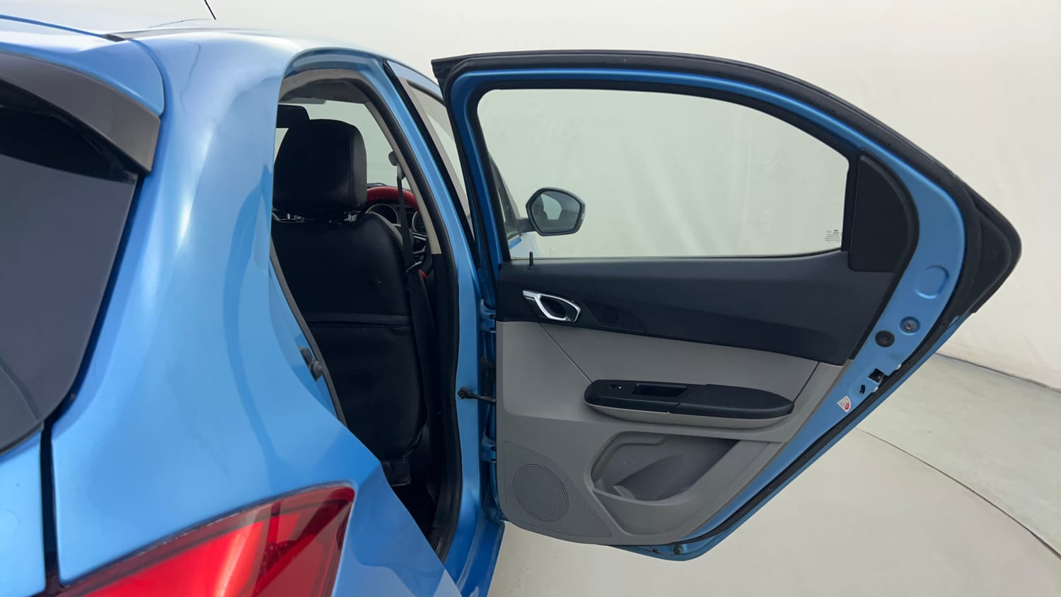 Used 2017 Tata Tiago Revotron XZ Petrol Manual interior RIGHT REAR DOOR OPEN VIEW
