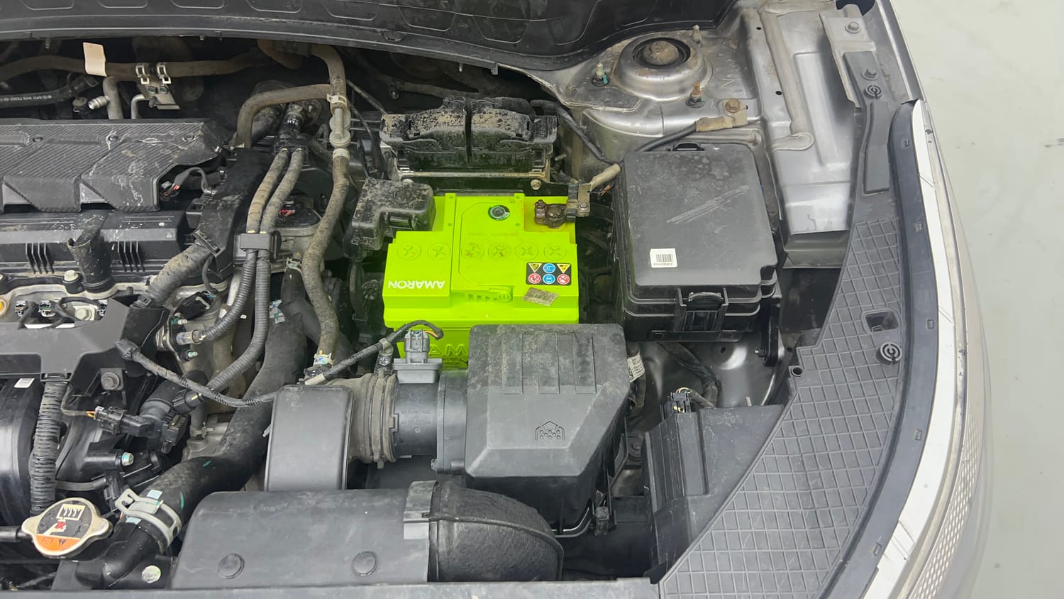Used 2020 Kia Seltos HTK Plus 1.5 Petrol Manual engine ENGINE LEFT SIDE VIEW