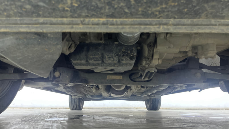 Used 2022 Skoda Slavia Style 1.0L TSI MT Petrol Manual extra FRONT LEFT UNDERBODY VIEW