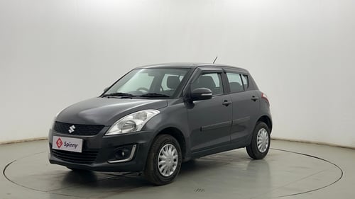Used 2015 Maruti Suzuki Swift VXi Petrol Manual exterior LEFT FRONT CORNER VIEW