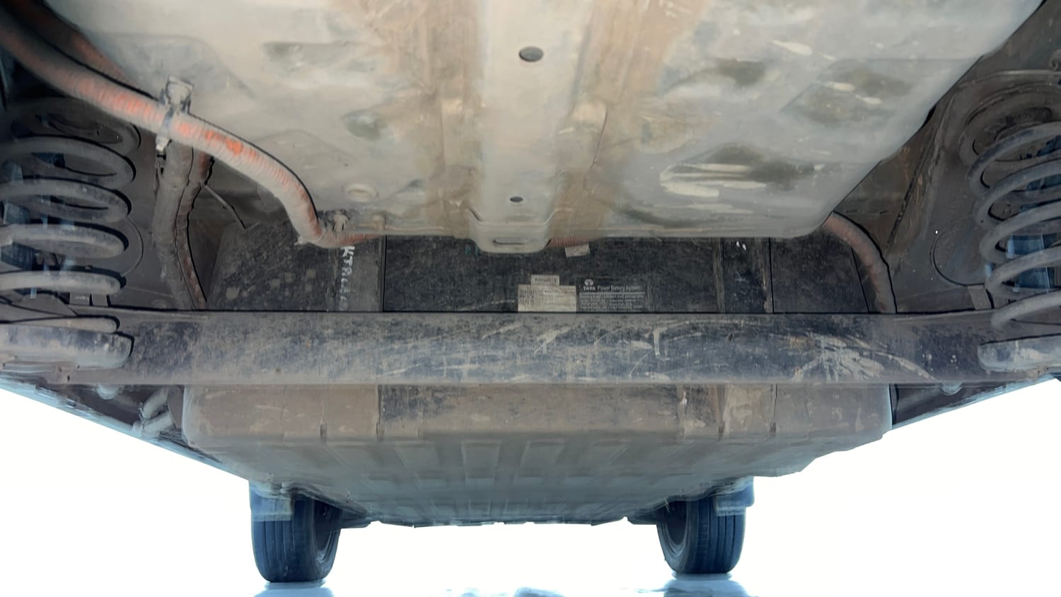 Used 2022 Tata Nexon EV Prime XZ Plus LUX Electric Automatic extra REAR UNDERBODY VIEW (TAKEN FROM REAR)