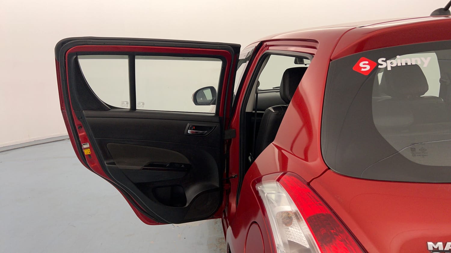 Used 2012 Maruti Suzuki Swift VXi Petrol Manual interior LEFT REAR DOOR OPEN VIEW
