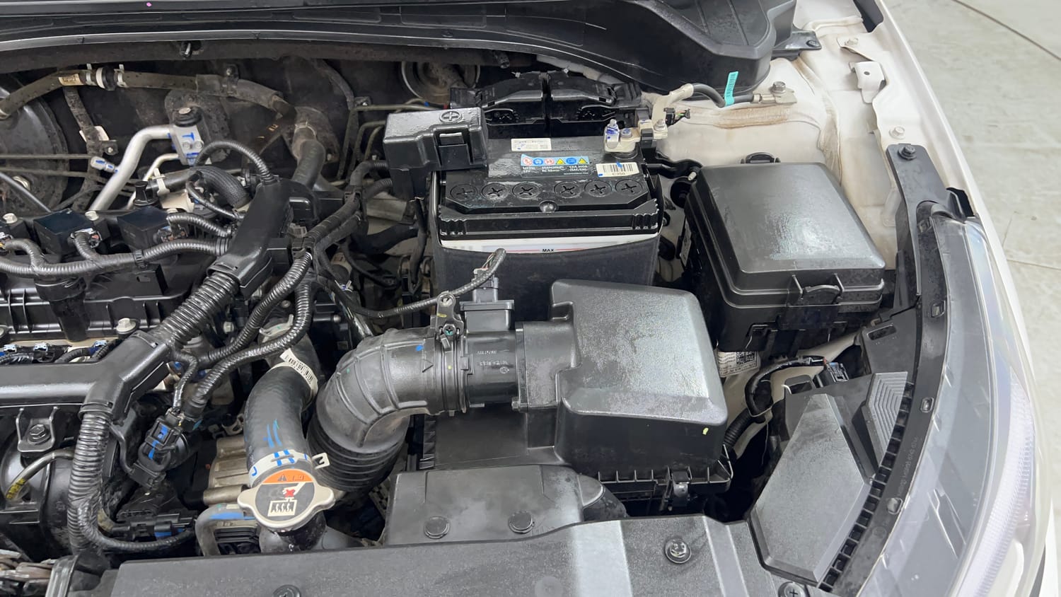 Used 2025 Hyundai New i20 Asta (O) 1.2 IVT Petrol Automatic engine ENGINE LEFT SIDE VIEW