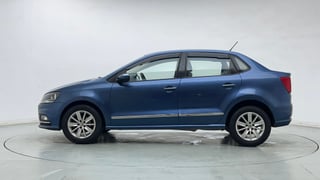 Used 2016 Volkswagen Ameo Highline Petrol+cng(outside fitted) Petrol+cng Manual exterior LEFT SIDE VIEW