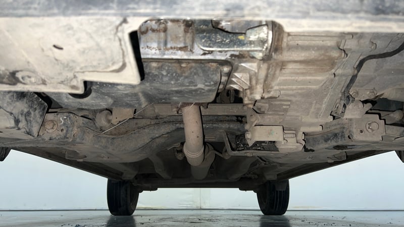 Used 2018 Tata Nexon XMA Diesel Diesel Automatic extra FRONT LEFT UNDERBODY VIEW