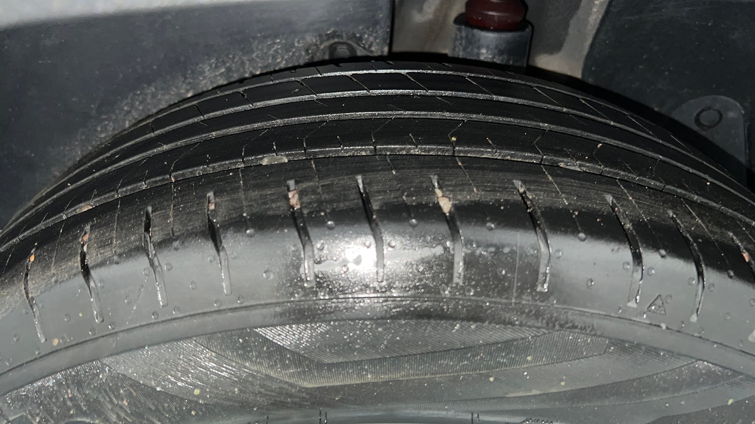 Used 2023 Hyundai Creta SX 1.5 Petrol Petrol Manual tyres LEFT REAR TYRE TREAD VIEW