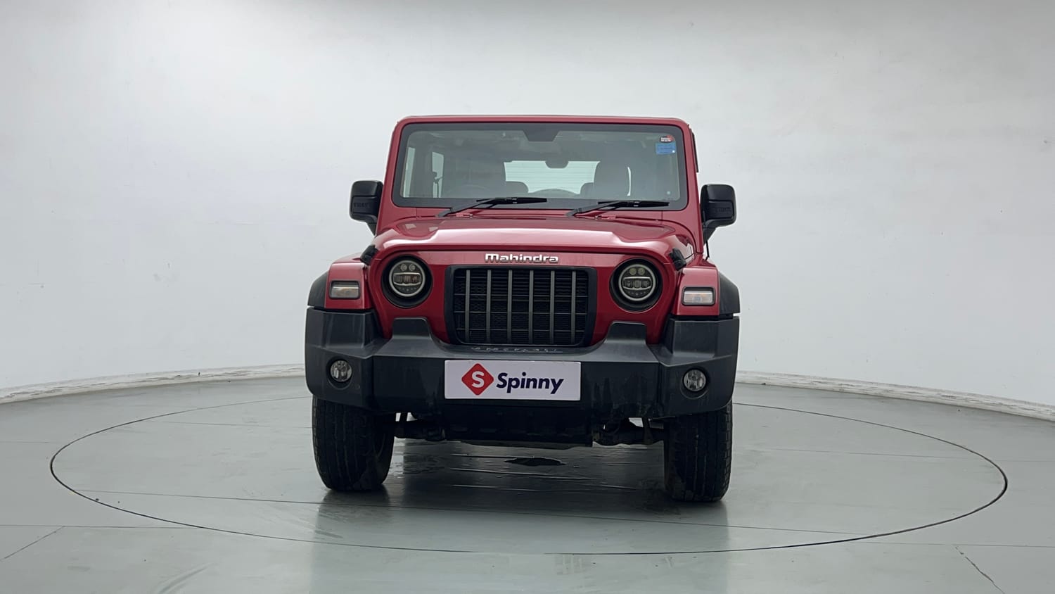 Used 2022 mahindra Thar LX Hard Top Petrol MT 4WD Petrol Manual exterior FRONT VIEW