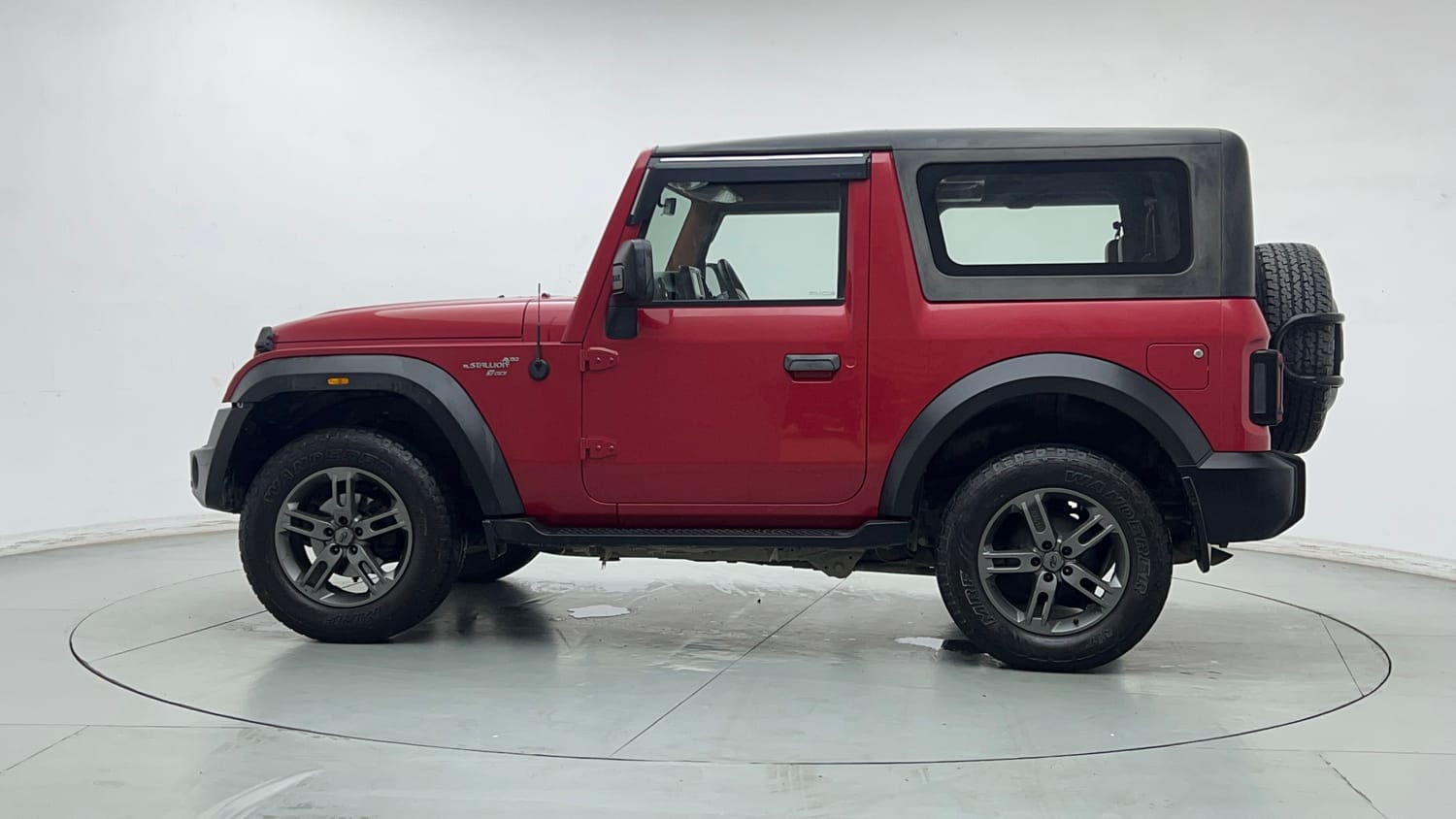 Used 2022 mahindra Thar LX Hard Top Petrol MT 4WD Petrol Manual exterior LEFT SIDE VIEW