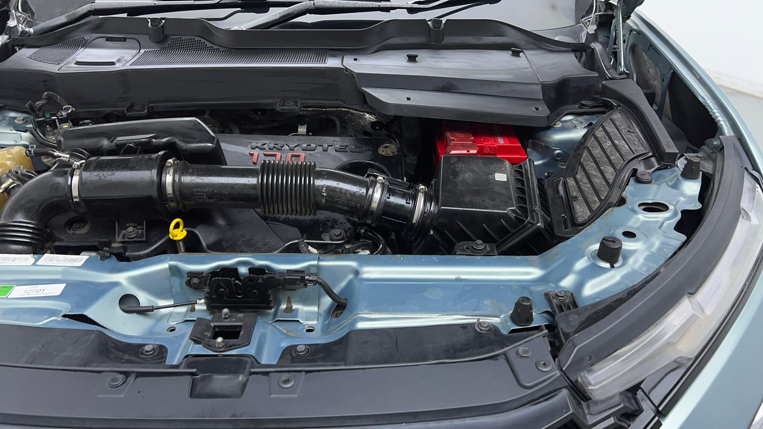 Used 2022 Tata Safari XZA Plus Diesel Automatic engine ENGINE LEFT SIDE VIEW