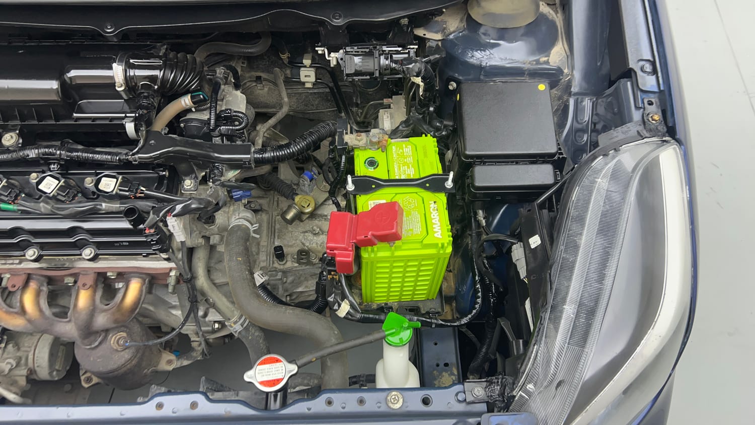 Used 2020 Maruti Suzuki Baleno Alpha Petrol Manual engine ENGINE LEFT SIDE VIEW
