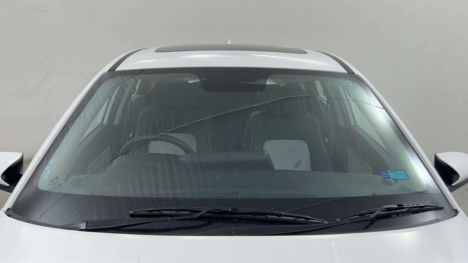 Used 2025 Hyundai New i20 Asta (O) 1.2 IVT Petrol Automatic exterior FRONT WINDSHIELD VIEW