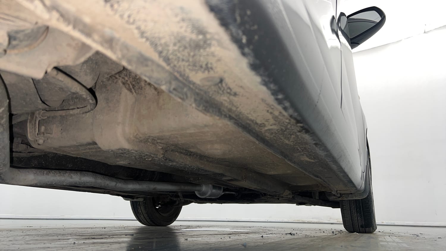 Used 2014 Hyundai Grand i10 Magna 1.2 Kappa VTVT Petrol Manual extra REAR RIGHT UNDERBODY VIEW