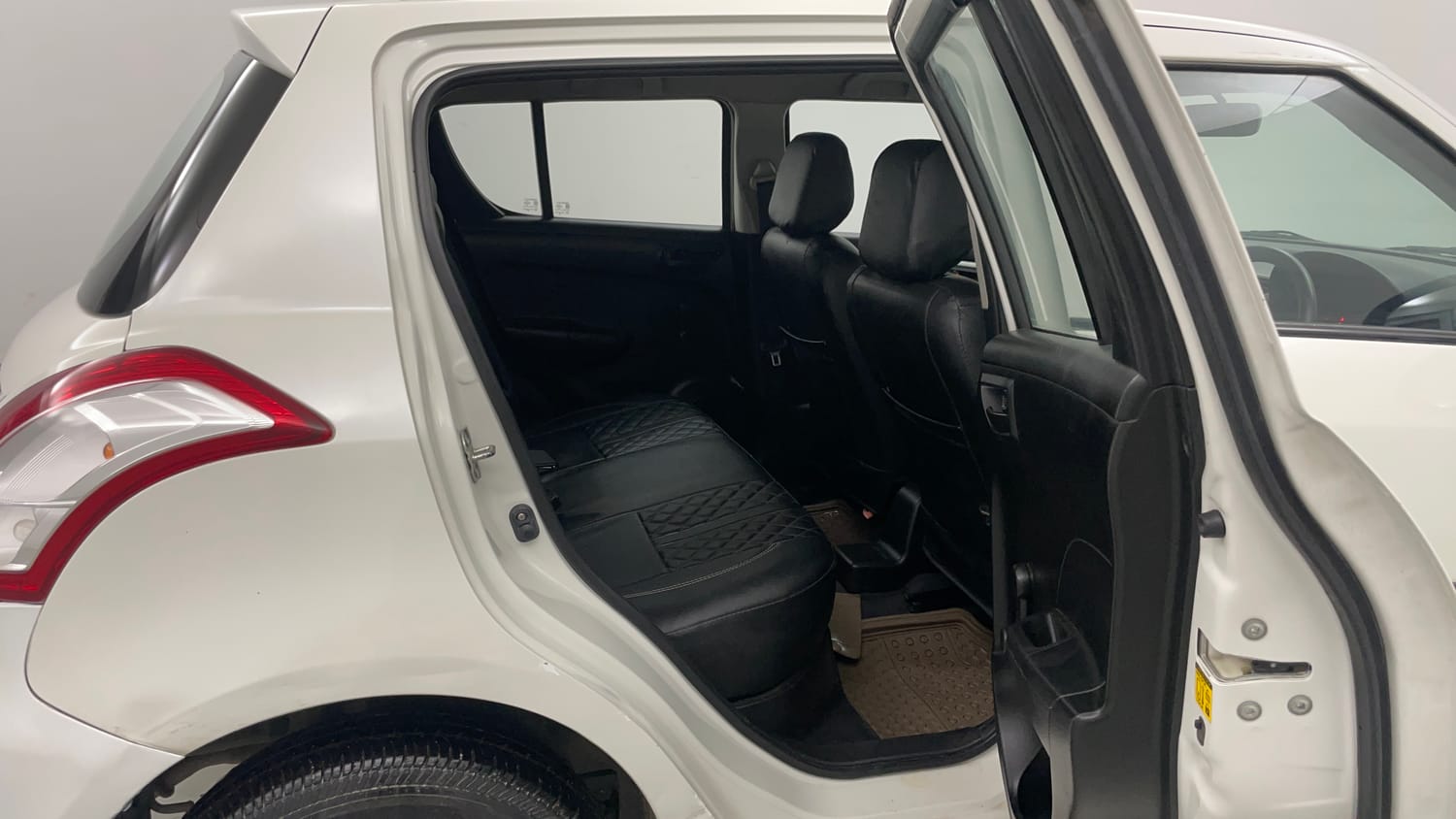 Used 2017 Maruti Suzuki Swift Lxi (O) Petrol Manual interior RIGHT SIDE REAR DOOR CABIN VIEW