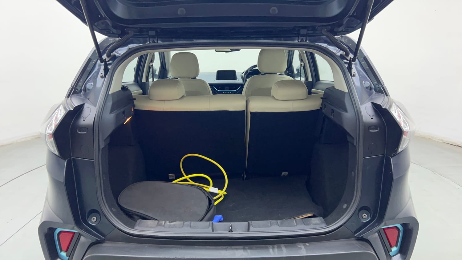 Used 2022 Tata Nexon EV Prime XZ Plus LUX Electric Automatic interior DICKY INSIDE VIEW