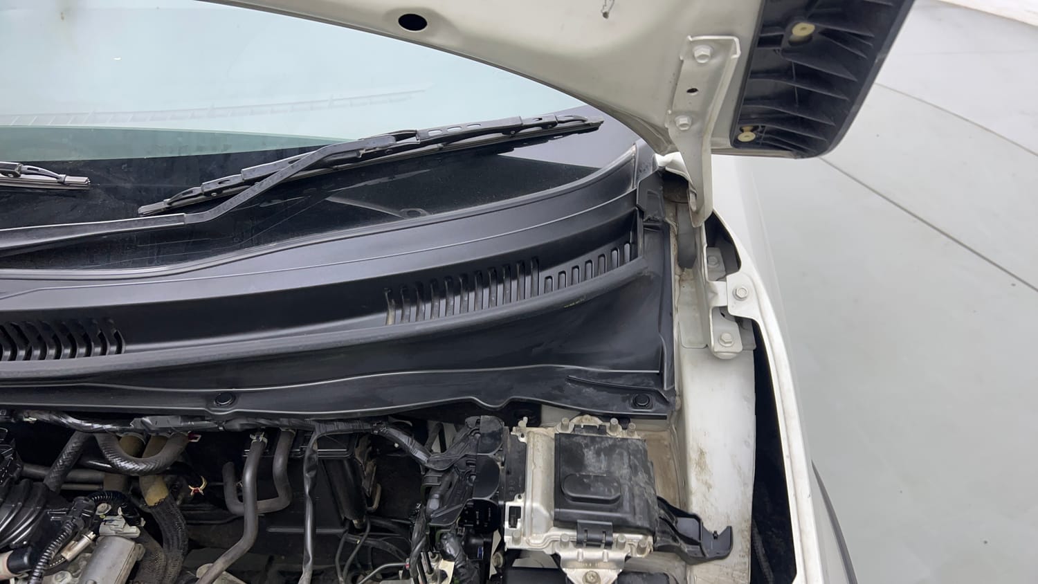 Used 2020 Maruti Suzuki Ignis Zeta 1.2 MT Petrol Manual engine ENGINE LEFT SIDE HINGE & APRON VIEW