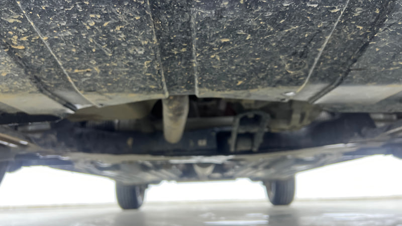 Used 2025 Maruti Suzuki Brezza Zxi Dual Tone Petrol Manual extra FRONT LEFT UNDERBODY VIEW
