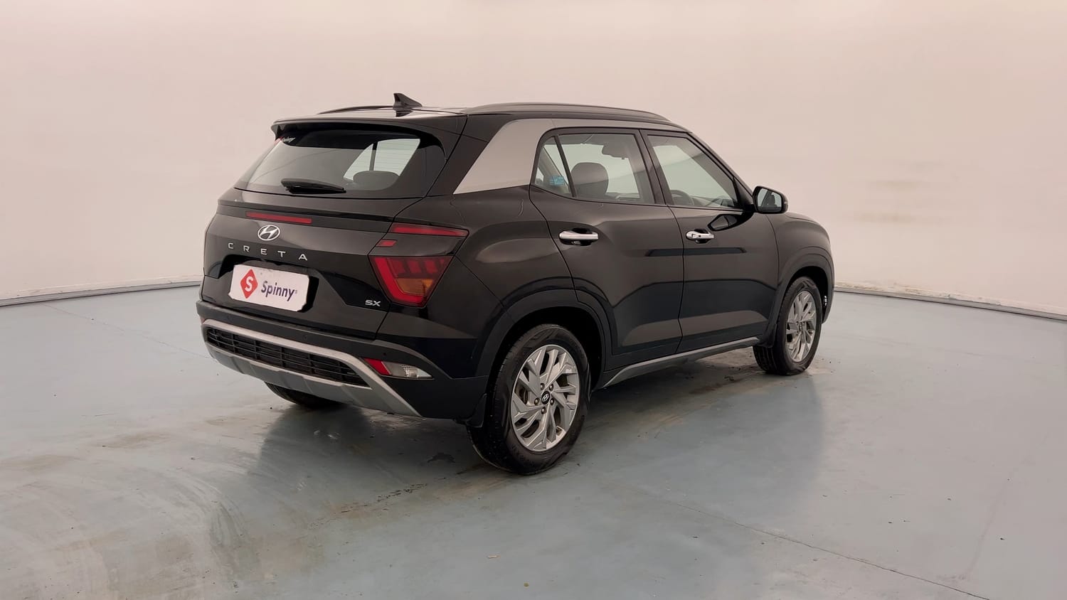 Used 2023 Hyundai Creta SX 1.5 Petrol Petrol Manual exterior RIGHT REAR CORNER VIEW