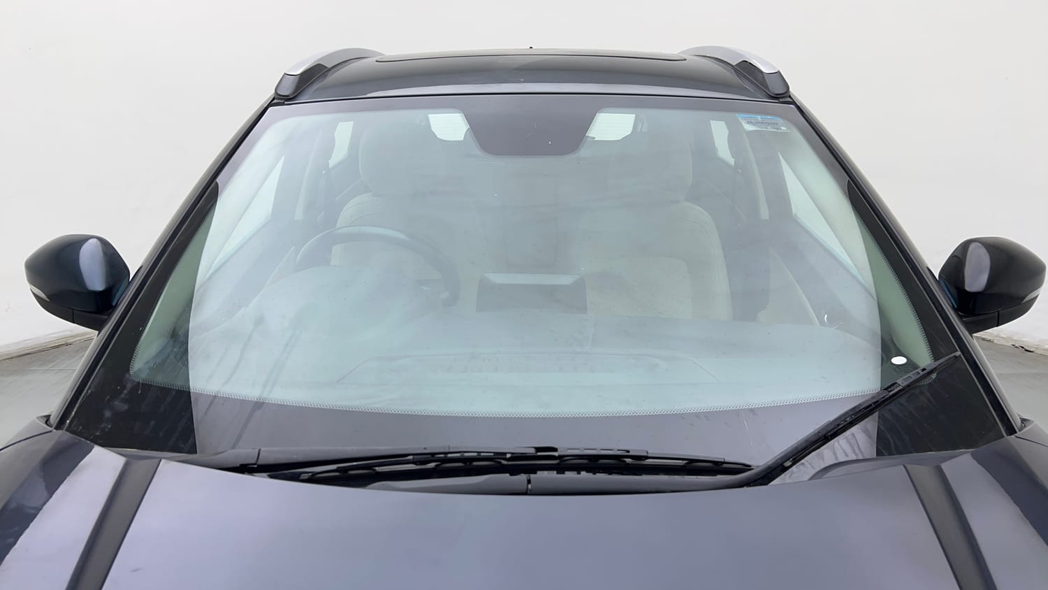 Used 2022 Tata Nexon EV Prime XZ Plus LUX Electric Automatic exterior FRONT WINDSHIELD VIEW