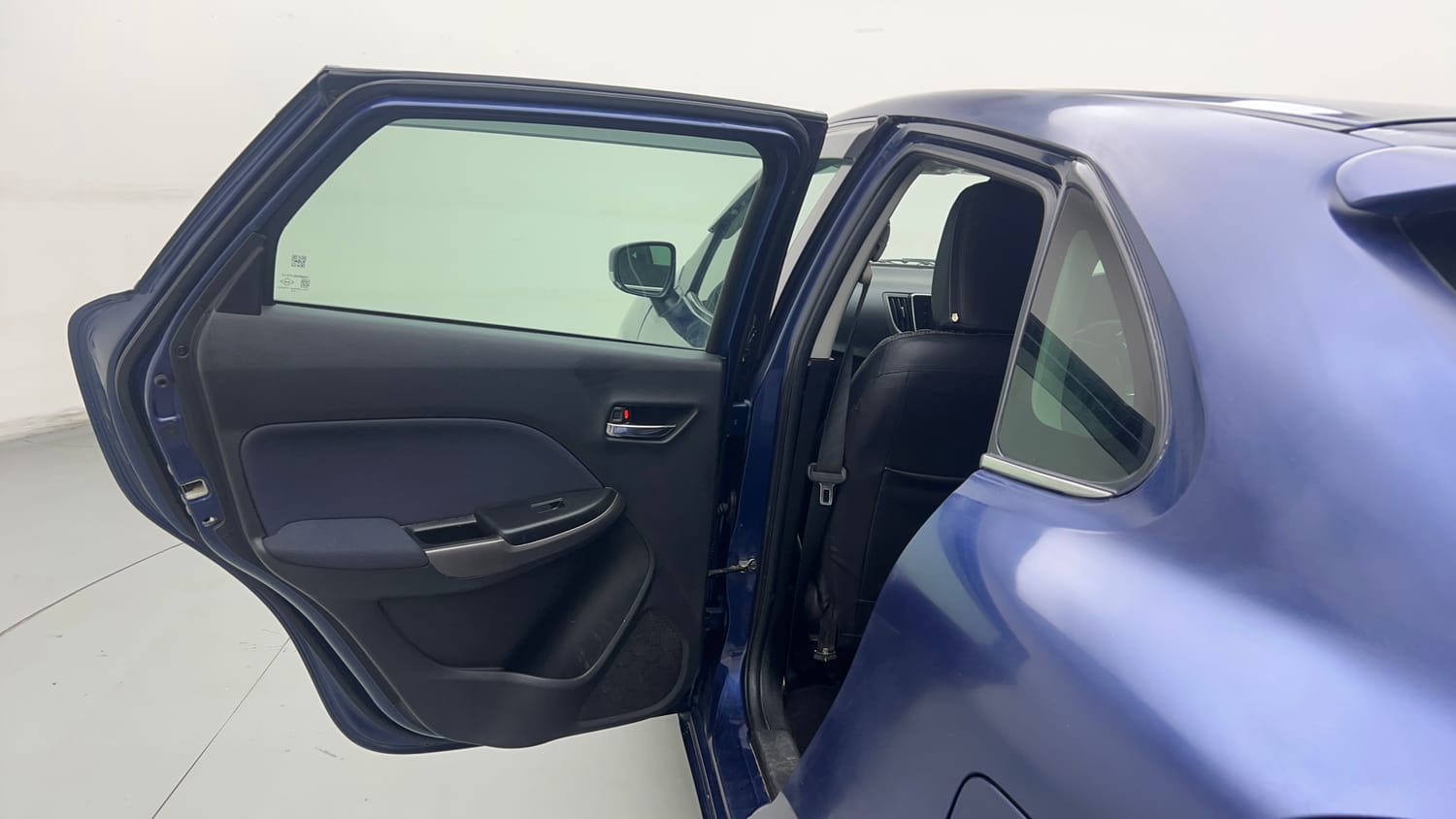 Used 2020 Maruti Suzuki Baleno Alpha Petrol Manual interior LEFT REAR DOOR OPEN VIEW