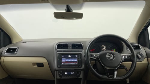 Used 2019 Volkswagen Vento Highline 1.2 (P) AT Petrol Automatic interior DASHBOARD VIEW