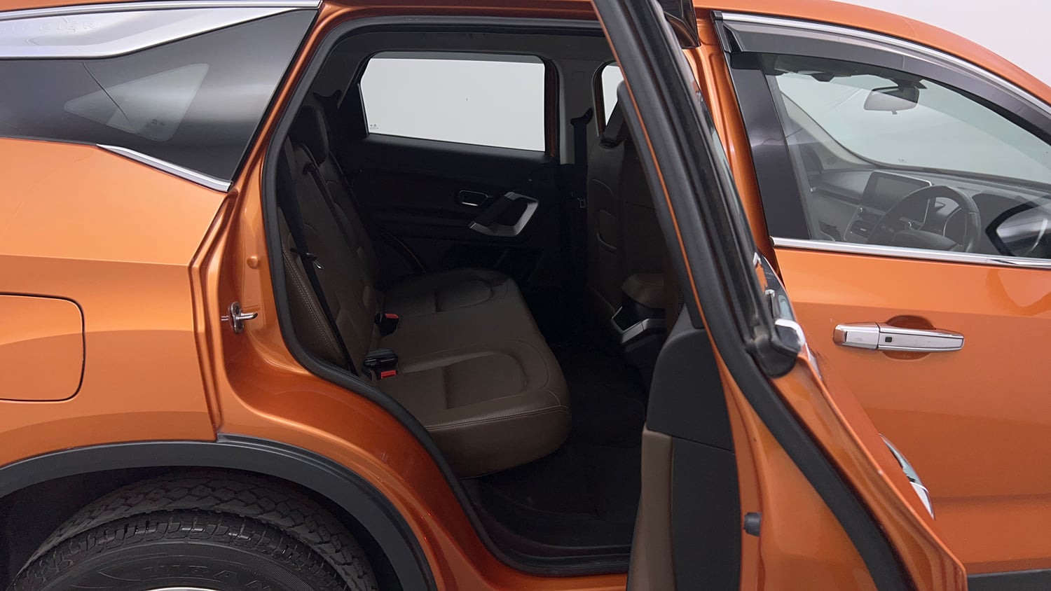 Used 2019 Tata Harrier XZ Diesel Manual interior RIGHT SIDE REAR DOOR CABIN VIEW