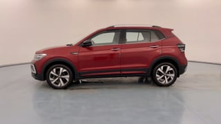 Used 2023 Volkswagen Taigun Topline 1.0 TSI MT Petrol Manual exterior LEFT SIDE VIEW