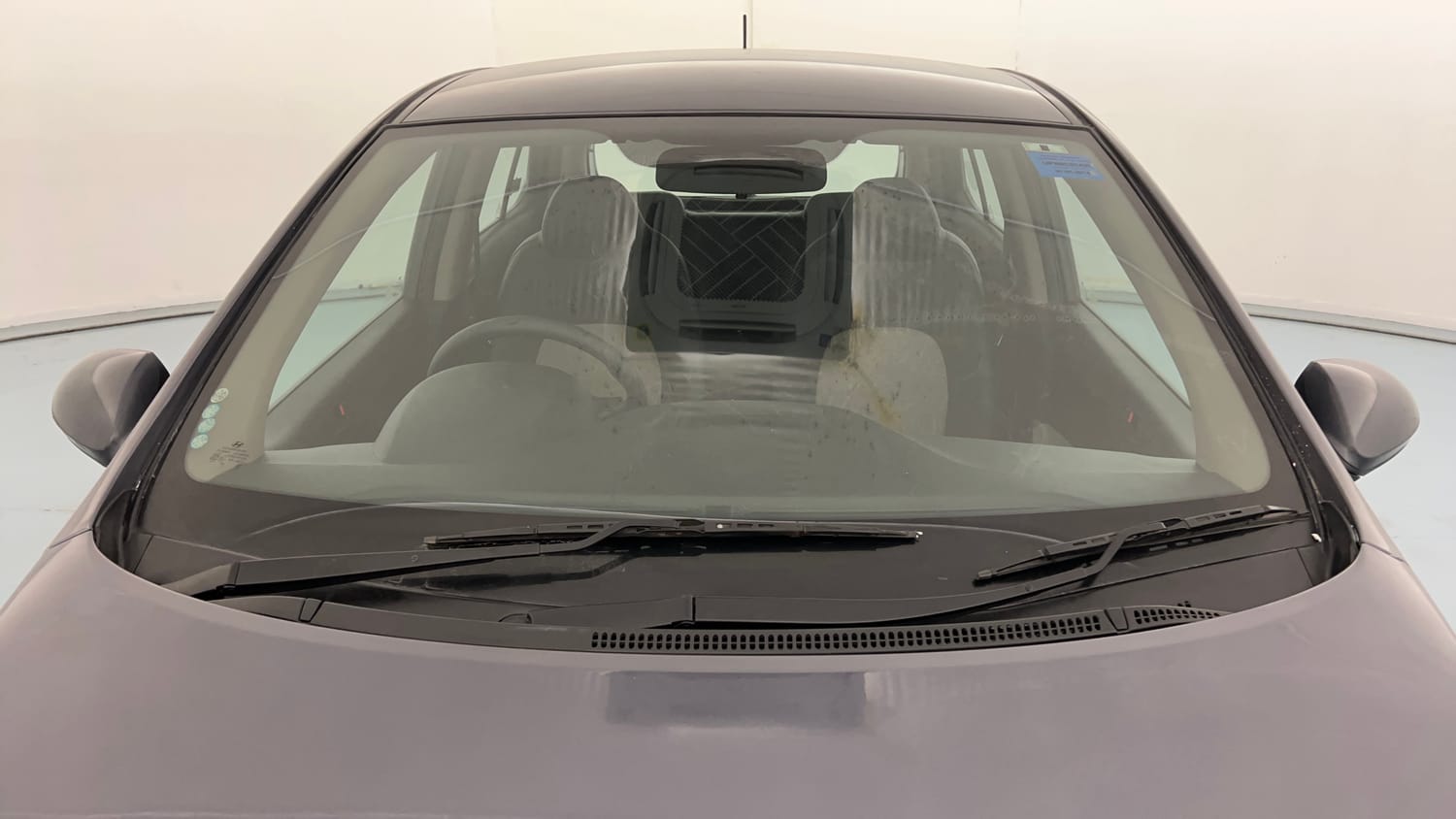Used 2014 Hyundai Grand i10 Magna 1.2 Kappa VTVT Petrol Manual exterior FRONT WINDSHIELD VIEW