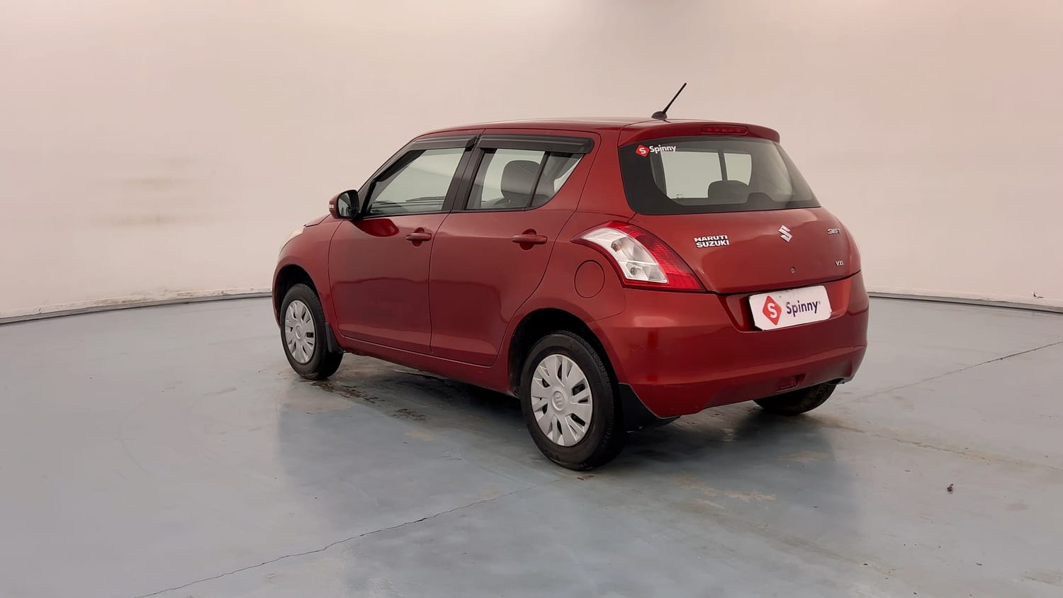 Used 2012 Maruti Suzuki Swift VXi Petrol Manual exterior LEFT REAR CORNER VIEW