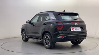 Used 2022 Hyundai Creta SX (O) 1.4 Turbo 7 DCT Petrol Automatic exterior LEFT REAR CORNER VIEW