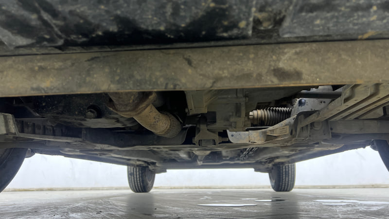 Used 2023 Tata Punch Creative IRA Dual Tone Petrol Manual extra FRONT LEFT UNDERBODY VIEW