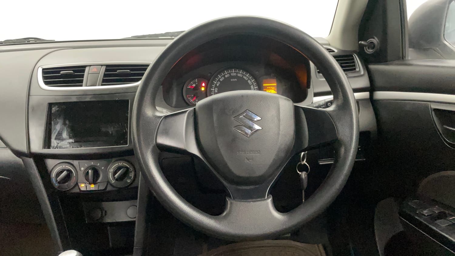 Used 2017 Maruti Suzuki Swift Lxi (O) Petrol Manual interior STEERING VIEW