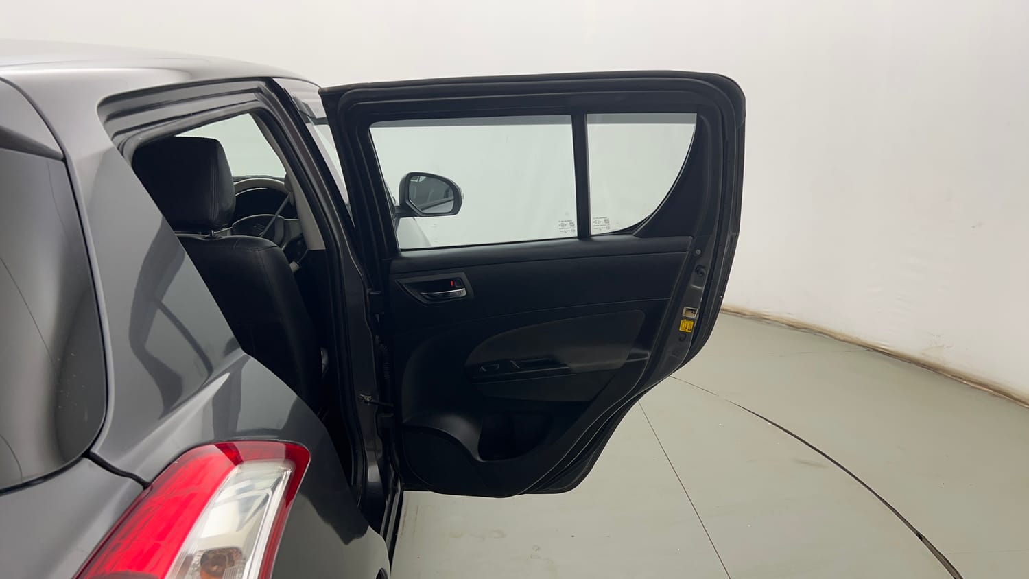 Used 2015 Maruti Suzuki Swift VXi Petrol Manual interior RIGHT REAR DOOR OPEN VIEW
